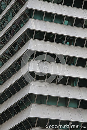 Detail view of a skyscraper Editorial Stock Photo