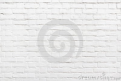 White brick wall Stock Photo