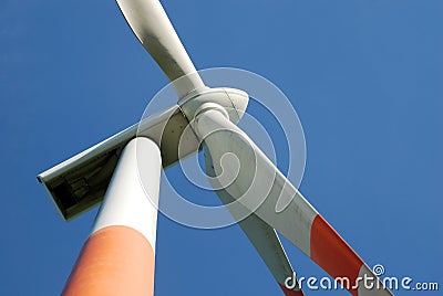 Detail windturbine Stock Photo
