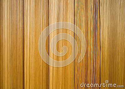 Detail of Wood Panelling Background Stock Photo