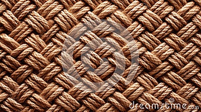 Detailed Braided Rope Background With Mesh Pattern - Sophie Anderson Inspired Stock Photo