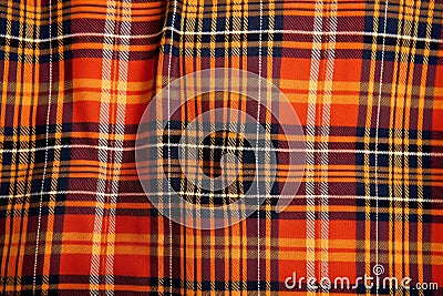 a detailed closeup of macDonald kilt, capturing intricate patterns and textures, Generative AI Stock Photo