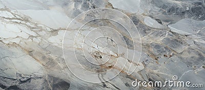 Detailed closeup of a textured marble surface resembling a bedrock landscape Stock Photo