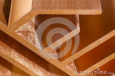 Detailed view of an empty CPU socket. Stock Photo