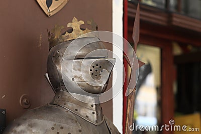 Details of armor Stock Photo