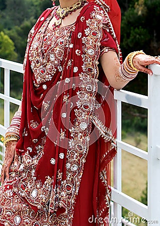 Indian wedding accessories Stock Photo