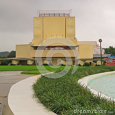 Details Frank Lloyd Wright Lakeland College Florida Southern Stock Photo