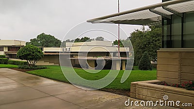 Details Frank Lloyd Wright Lakeland College Florida Southern Stock Photo