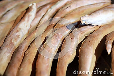 Details of georgian bread Stock Photo