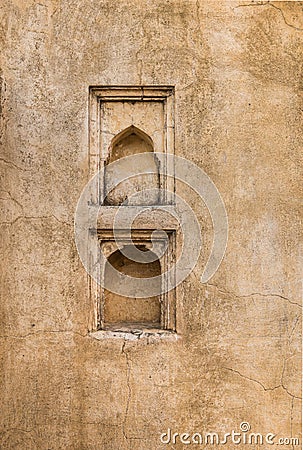 Details from heritage Indian building interiors Stock Photo