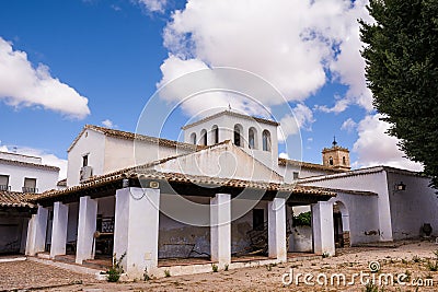 Details of the hypothetical house of Dulcinea, Don Quixote's beloved Stock Photo