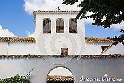 Details of the hypothetical house of Dulcinea, Don Quixote's beloved Stock Photo