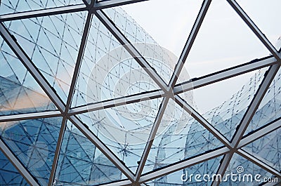 Details of an interior of modern office building Editorial Stock Photo