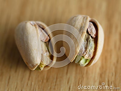 Details of roasted pistachios nuts Stock Photo