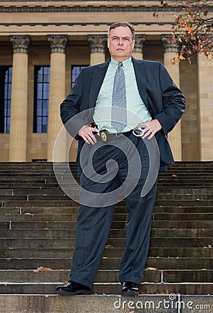 The Detective Stock Photo