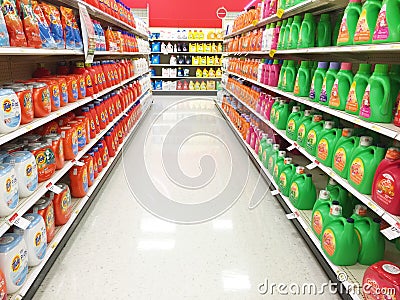 Detergent for sale Editorial Stock Photo