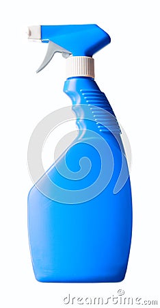 Detergent spray bottle Stock Photo