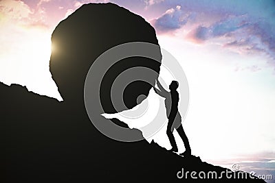 Determination concept Stock Photo