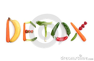 Detox concept Stock Photo