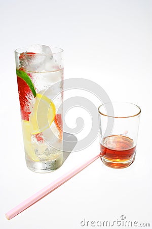 Detox diet health drink Stock Photo