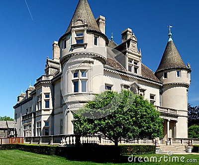 Detroit Mansion Editorial Stock Photo