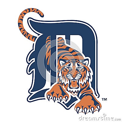 Editorial - MLB Detroit Tigers Editorial Stock Photo