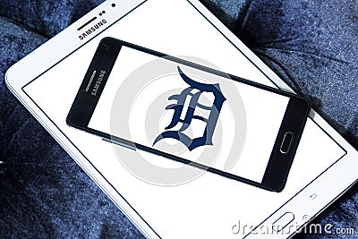 Detroit Tigers baseball team logo Editorial Stock Photo