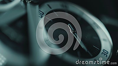 Dettaglio di lusso dell'orologio dell'uomo, cronografo o alto vicino del temporizzatore Cronometri il concetto Macro vista archivi video Dettaglio di lusso dell'orologio dell'uomo, cronografo o alto vicino del temporizzatore Cronometri il concetto Macro vista archivi video