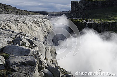 Dettifoss waterfall, Iceland Stock Photo