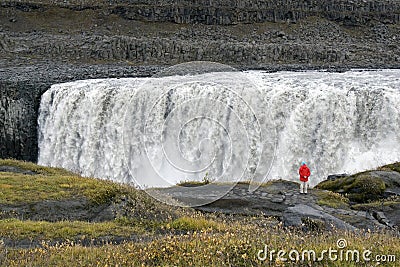 Dettifoss Waterfall - Jokulsargljufur - Iceland Stock Photo