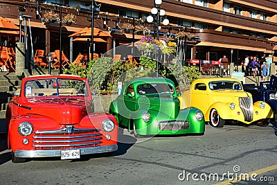 Deuce Days Classic car show Editorial Stock Photo