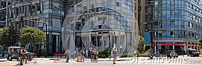 Beirut in Ruins, August 2020 Explosion Editorial Stock Photo