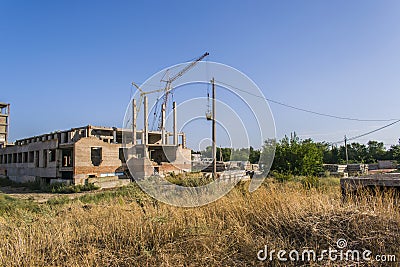 Developing of modern civil engineering. Stock Photo