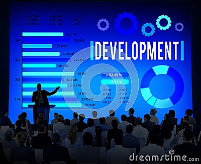 Development Improvement Success Change Goal Concept Stock Photo