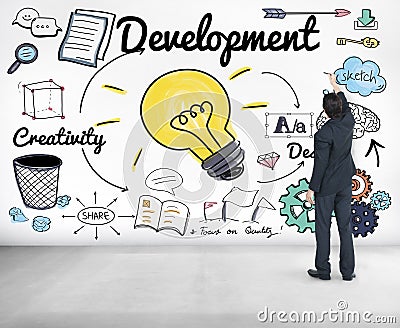 Development Improvement Vision Innovation Growth Concept Stock Photo