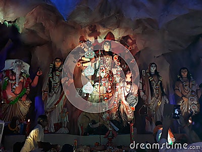 Devi Durga Stock Photo