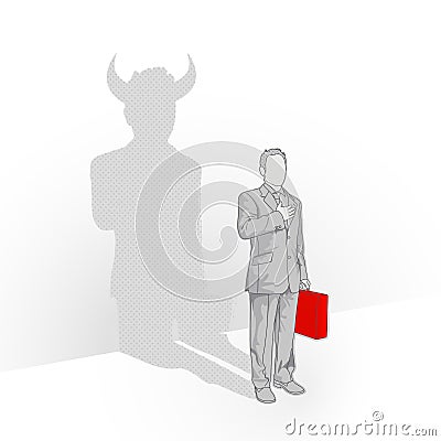 Devil You Know Stock Photo