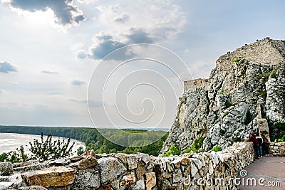 Devin Castle Slovakia 06 Editorial Stock Photo