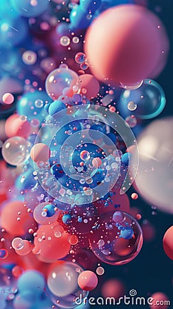 Devise a mesmerizing visual inspired by the notion of shifting probabilities Stock Photo