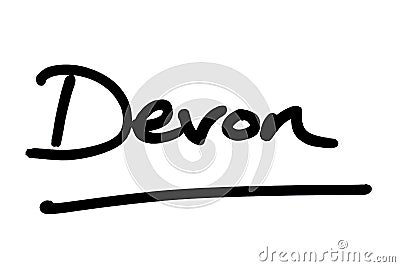 Devon Stock Photo