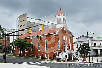 Dexter Avenue King Memorial Baptist Church Alabama Editorial Stock Photo