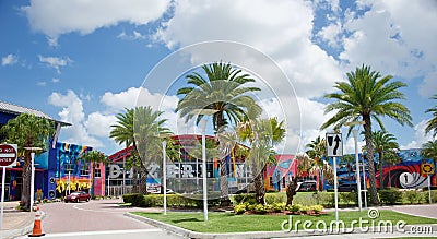 Dezerland Action Park Front Entrance, Orlando, Florida Editorial Stock Photo