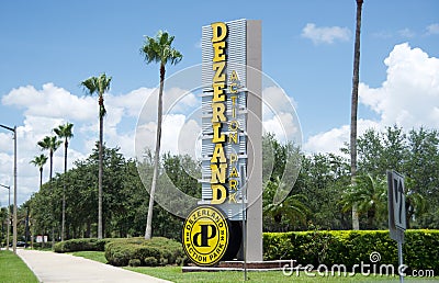 Dezerland Action Park, Orlando, Florida Editorial Stock Photo