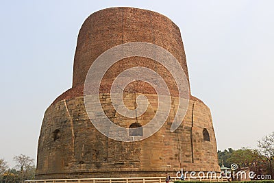 Dhamekh Stupa Stock Photo