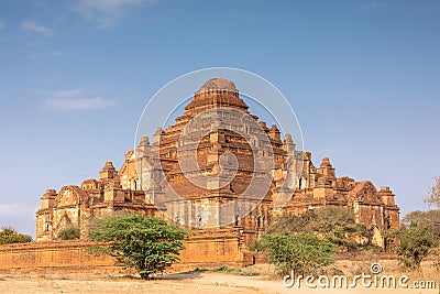 Dhammayangyi Temple at ancient city of Bagan Stock Photo