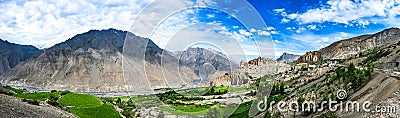 Dhankar Gompa. India. Spiti Valley Stock Photo