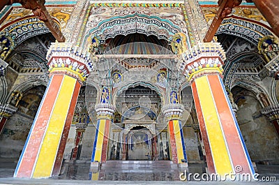 Dharbar Hall Interior Stock Photo