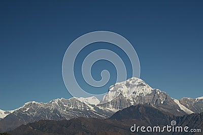 Dhaulagiri Stock Photo