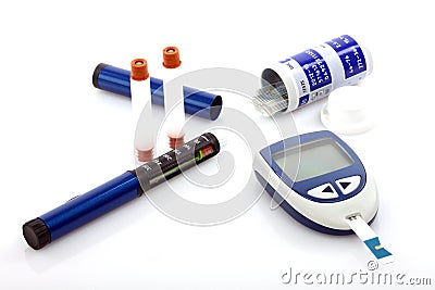 Diabetes Stock Photo