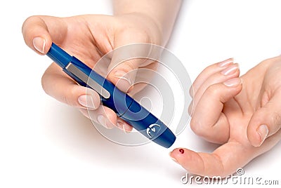 Diabetes Stock Photo